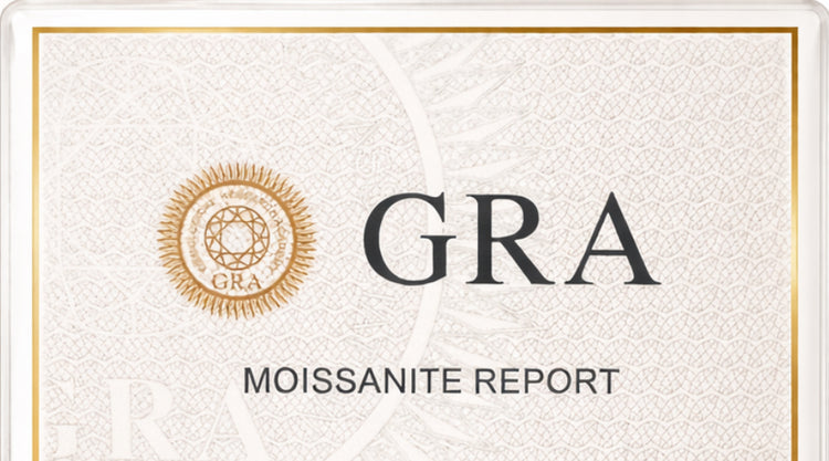 Genuine Moissanite Jewelry