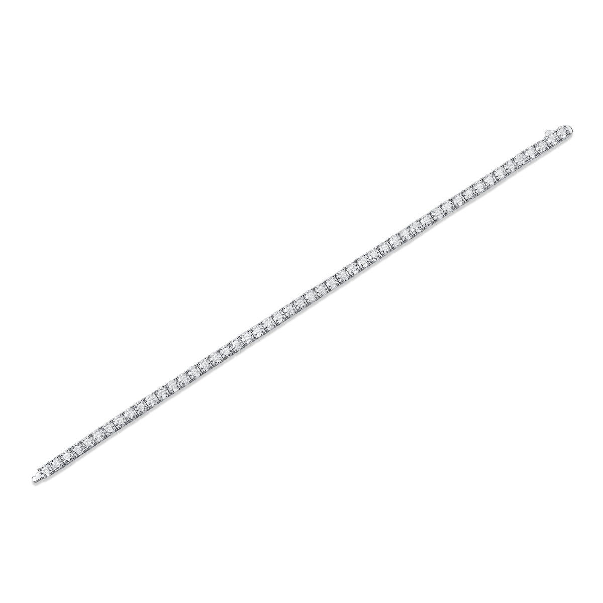 Eternal Shine Tennis Bracelet -Platinum or yellow gold