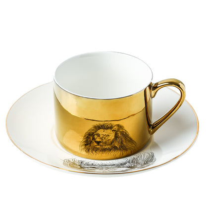 Golden Reflection teacup set