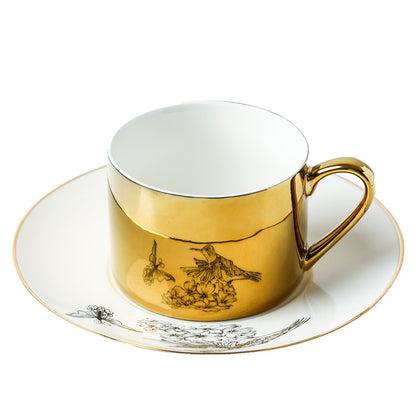 Golden Reflection teacup set