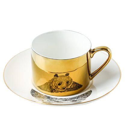 Golden Reflection teacup set