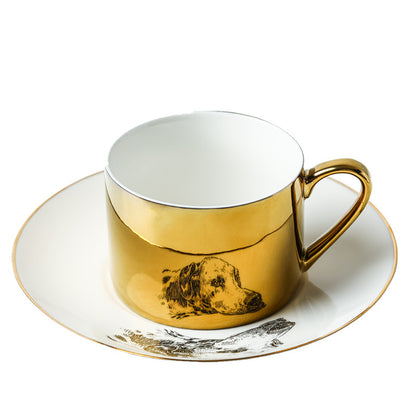 Golden Reflection teacup set