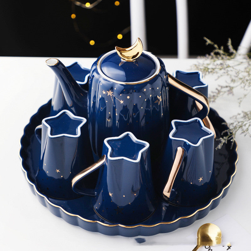 Blue Moon Constellation Tea Set