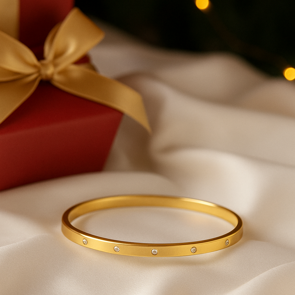 Crystal Bangle Bracelet