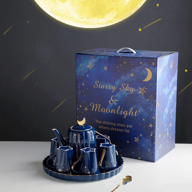 Blue Moon Constellation Tea Set