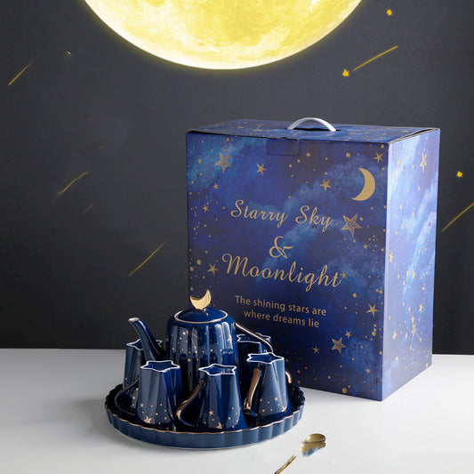 Blue Moon Constellation Tea Set