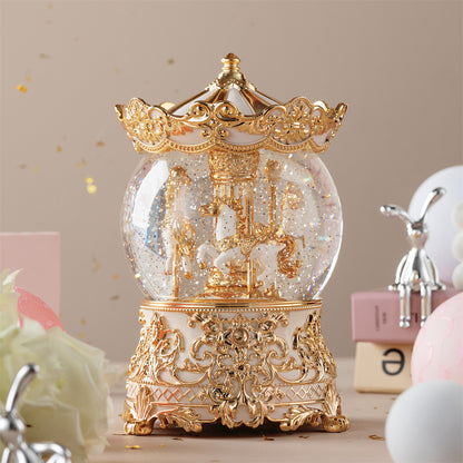 Enchanted Carousel Music Box