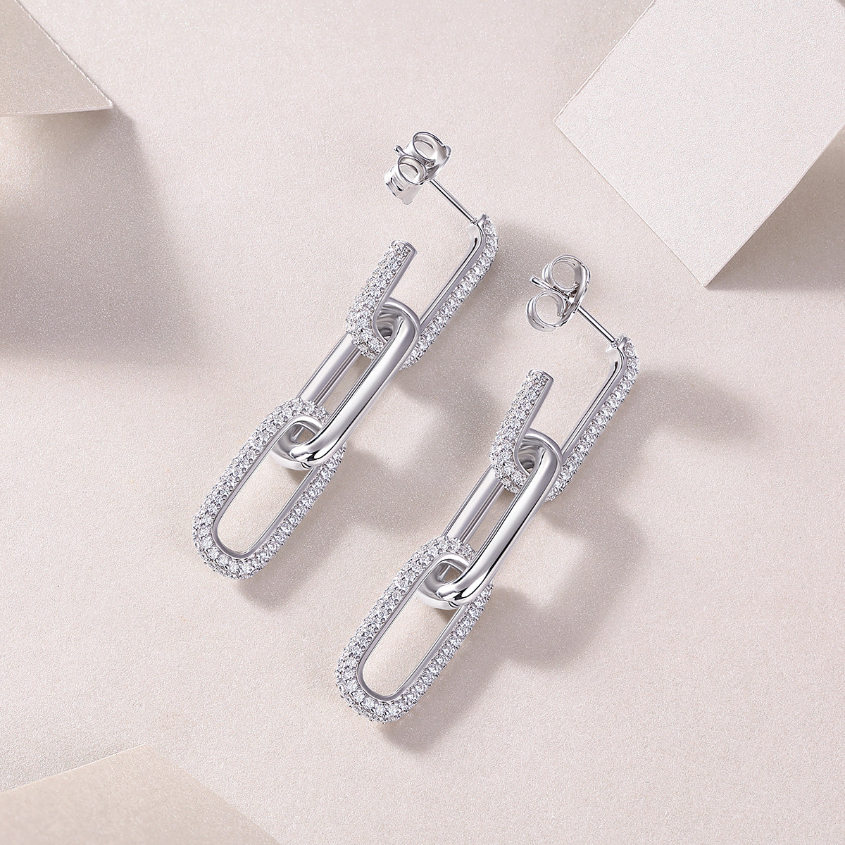 Sneaky Link Chain Earrings