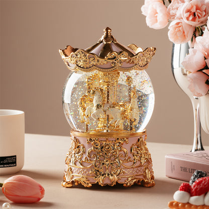 Enchanted Carousel Music Box